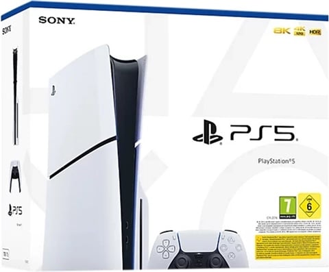 Playstation 5 Slim Console, 1TB, White, Boxed